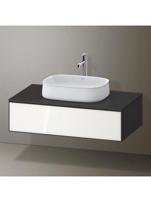 Duravit Zencha fiókos alsószekrény 100, dió fiókrendezővel,