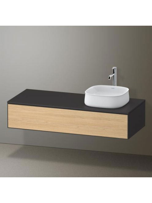 Duravit Zencha jobbos alsószekrény 130, fiókrendező nélkül,