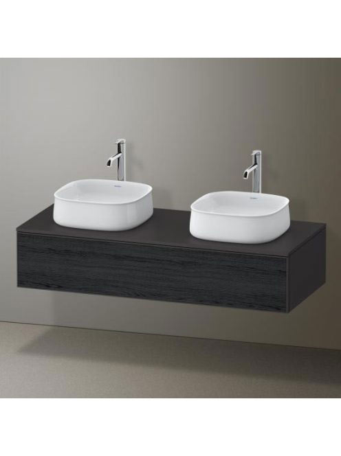 Duravit Zencha fiókos alsószekrény 130, tölgy fiókrendezővel