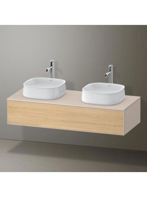 Duravit Zencha fiókos alsószekrény 130, fiókrendező nélkül,