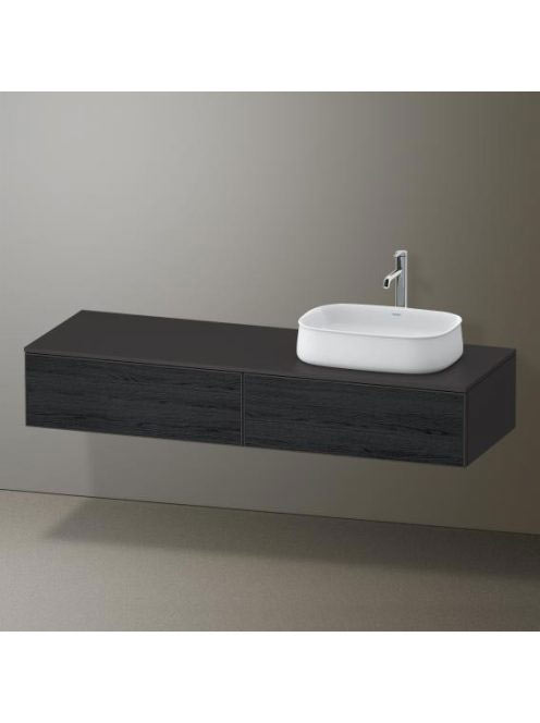Duravit Zencha jobbos alsószekrény 160, tölgy fiókrendezők,