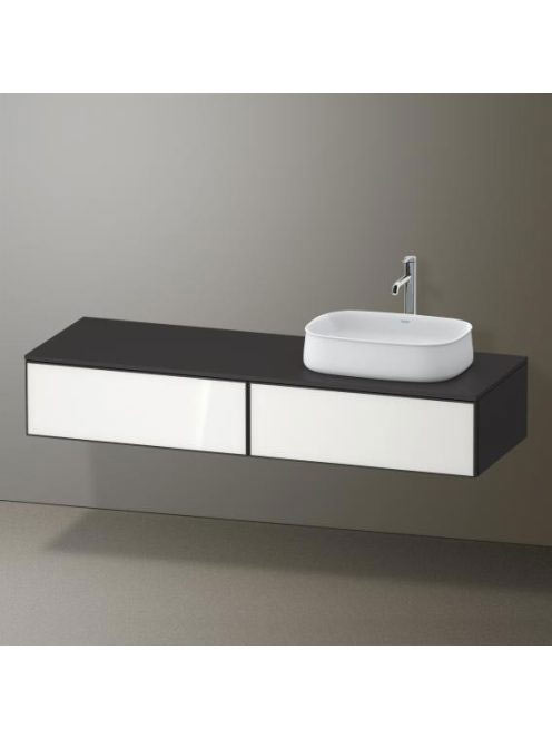 Duravit Zencha jobbos alsószekrény 160, dió fiókrendezővel,