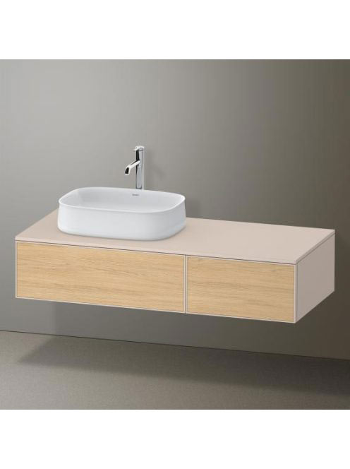Duravit Zencha balos alsószekrény 130, fiókrendező nélkül, n