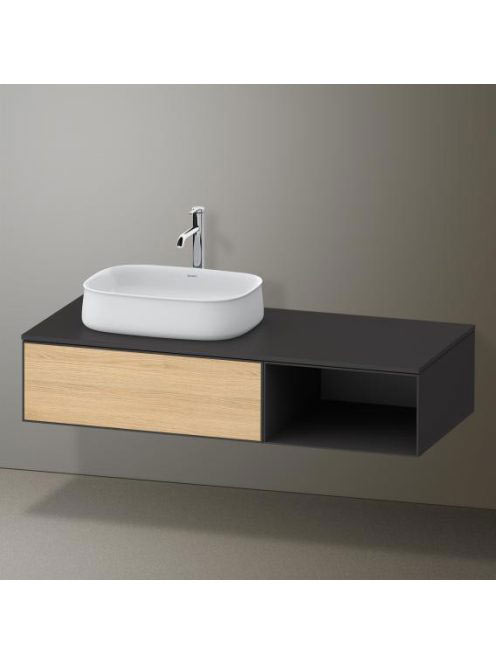 Duravit Zencha balos alsószekrény 130, fiókrendező nélkül, n