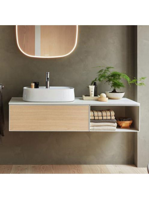 Duravit Zencha balos alsószekrény 130, fiókrendező nélkül, n