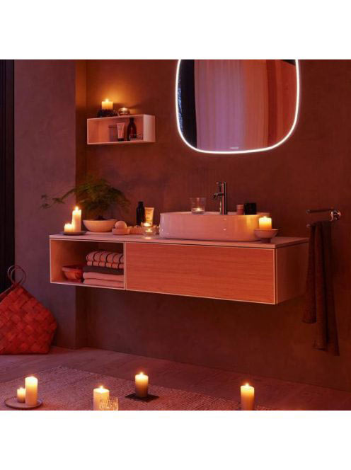 Duravit Zencha jobbos alsószekrény 130, fiókrendező nélkül,