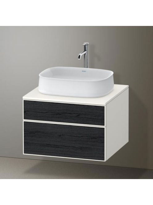 Duravit Zencha alsószekrény 65, fiókrendező nélkül, fekete t