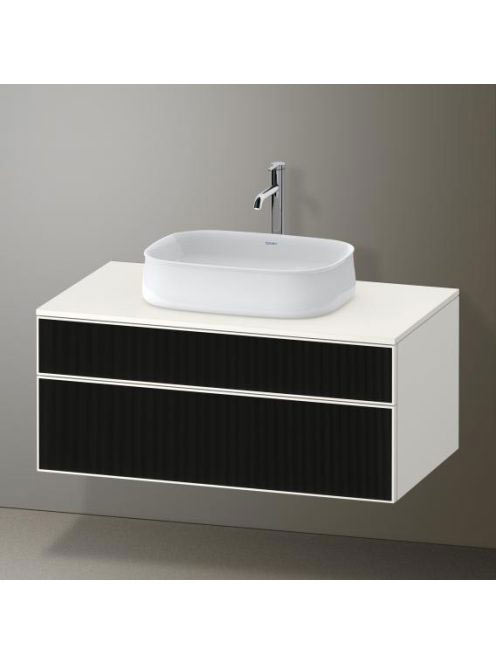 Duravit Zencha alsószekrény 100, tölgy fiókrendezővel, struk