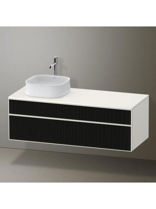 Duravit Zencha balos alsószekrény 130, dió fiókrendezővel, s