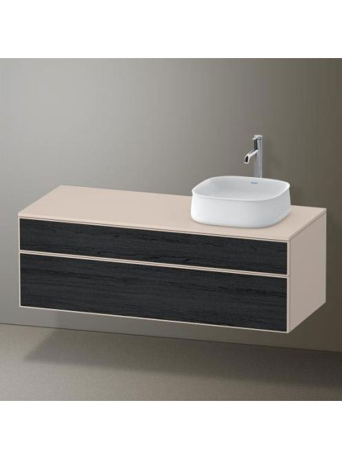 Duravit Zencha jobbos alsószekrény 130, fiókrendező nélkül,