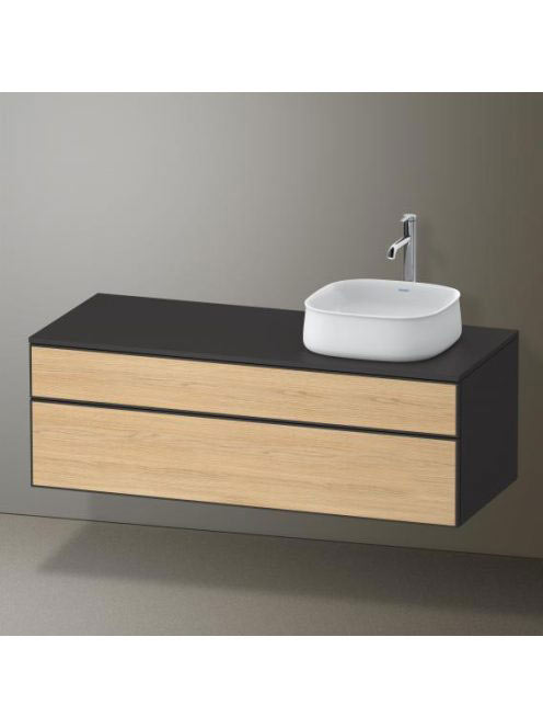 Duravit Zencha jobbos alsószekrény 130, fiókrendező nélkül,