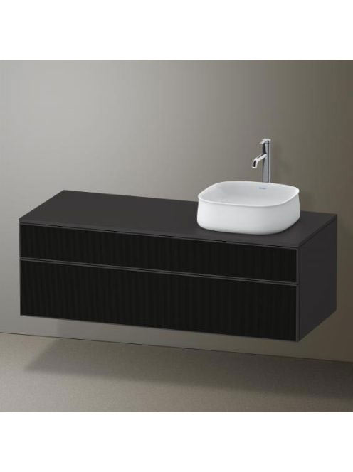 Duravit Zencha jobbos alsószekrény 130, tölgy fiókrendezővel