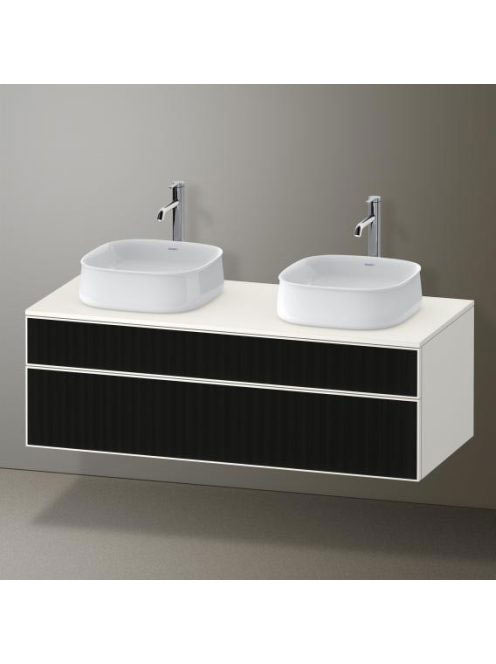 Duravit Zencha alsószekrény 130, tölgy fiókrendezővel, struk