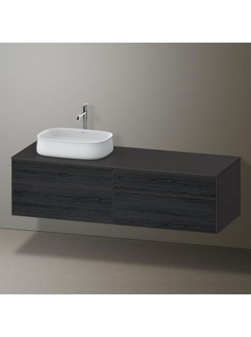 Duravit Zencha balos alsószekrény 160, dió fiókrendezővel, f