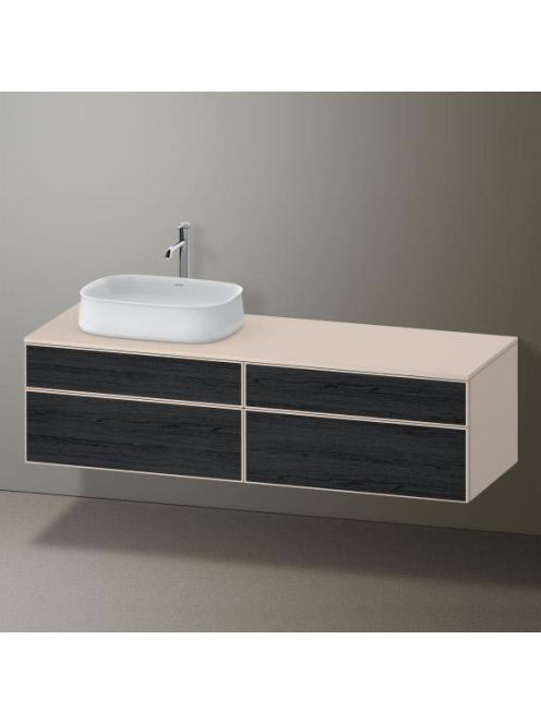 Duravit Zencha balos alsószekrény 160, tölgy fiókrendezővel,