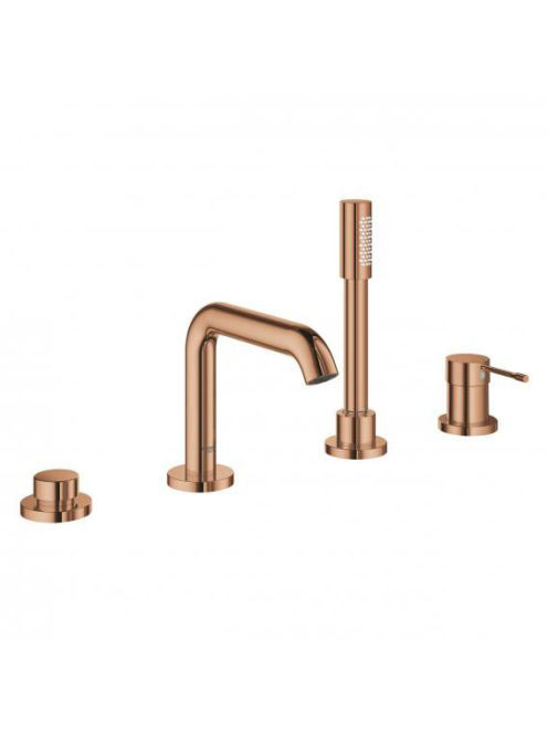 Grohe Essence 4-lyukú egykaros kádkombináció, rose arany 195