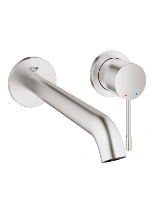 Grohe Essence 2-lyukas mosdócsaptelep L-es méret, rozsdament