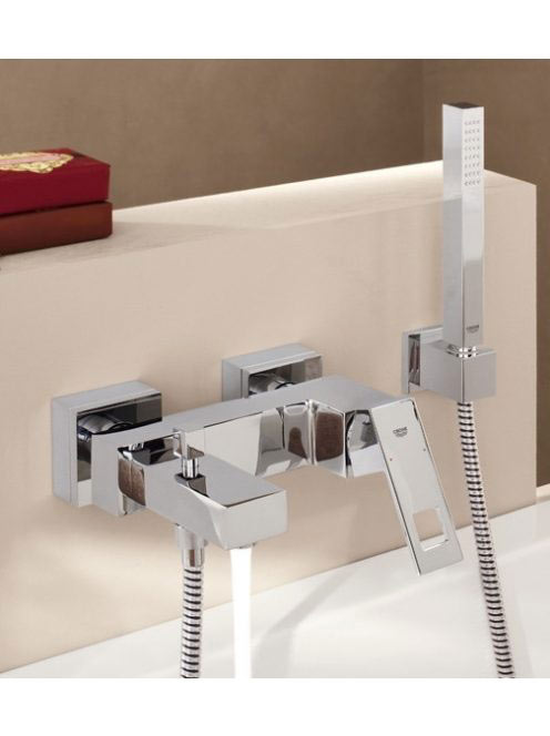 Grohe Eurocube kádcsaptelep, zuhany szettel 1/2 23141000 - F