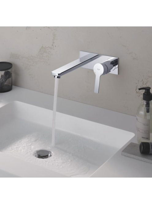 Grohe Lineare egykaros fali mosdó csaptelep kétlyukas kivite