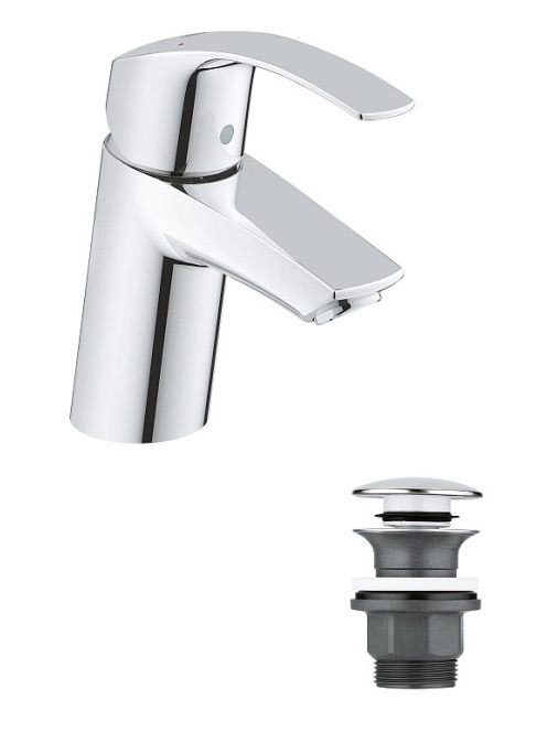 GROHE Eurosmart mosdócsaptelep push-open leeresztővel 239220