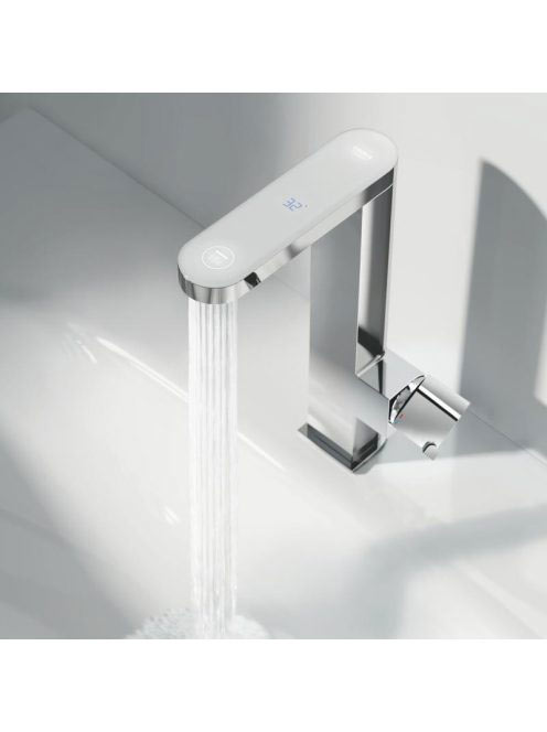 Grohe Plus egykaros mosdócsaptelep LED-es kijelzővel, L-es m