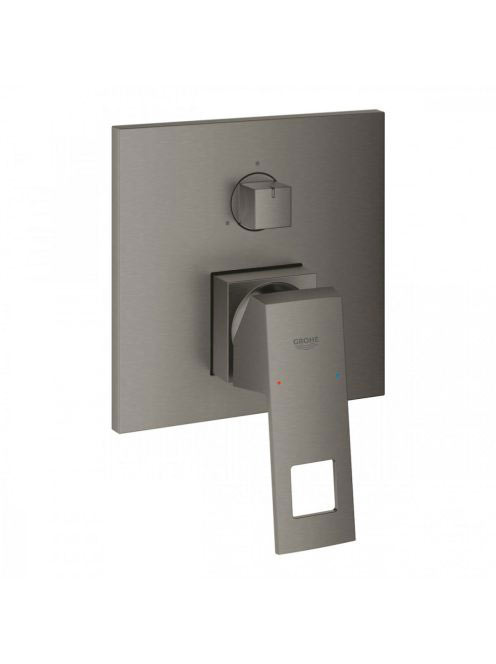 Grohe Eurocube egykaros keverő 3-utas váltóval, szálcsiszolt