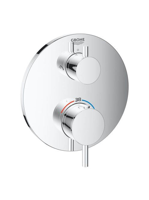 Grohe Atrio termosztátos csaptelep 2 fogyasztóhoz, króm 2413