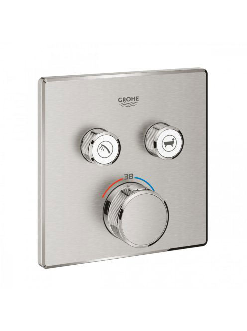 Grohe Grohtherm SmartControl termosztátos színkészlet, rozsd