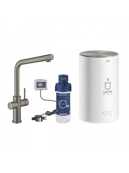 Grohe Red Duo konyhai csaptelep és M-es méretű bojler, szálc