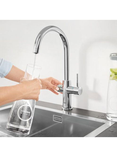 Grohe Blue Professional egykaros konyhai csaptelep szűrő fun