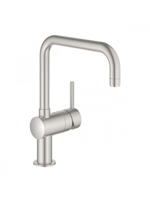 Grohe Minta egykaros mosogató csaptelep, rozsdamentes acél h