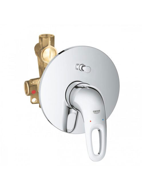 Grohe Eurostyle egykaros kádcsaptelep zuhanyváltóval, beépít