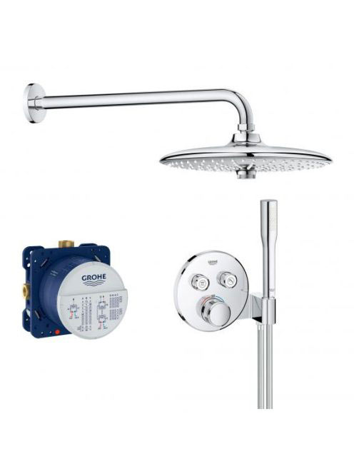 Grohe Grohtherm SmartControl falsík alatti termosztátos zuha