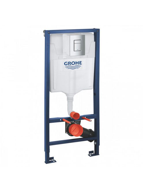 Grohe Rapid SL 3 az 1-ben WC-szett tartállyal, króm nyomólap