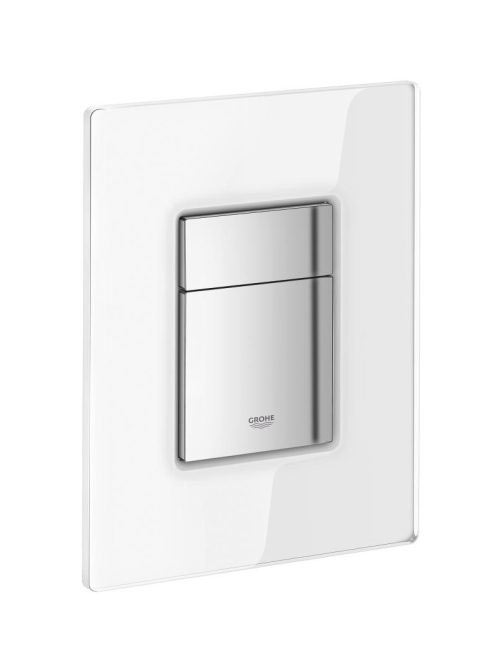 Grohe Skate Cosmopolitan króm/fehér nyomólap 38845LS0 - Fürd