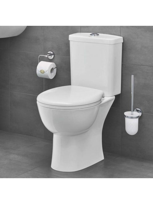 Grohe Bau Ceramic hátsó kifolyású monoblokkos WC szett tartá