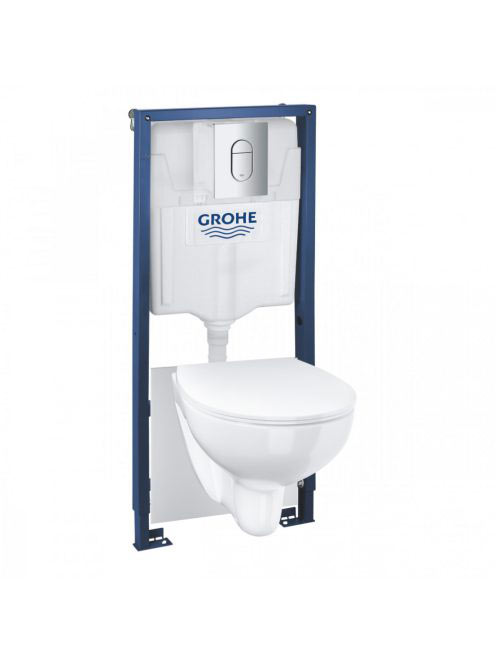 Grohe Solido 5 az 1-ben beépíthető WC szett, szerel
