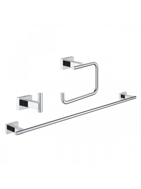 Grohe Essentials Cube 3 az 1-ben fürdőszobai kiegészítő szet