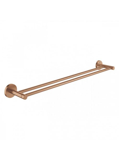 Grohe Essentials fali dupla törölközőtartó, szálcsiszolt ros