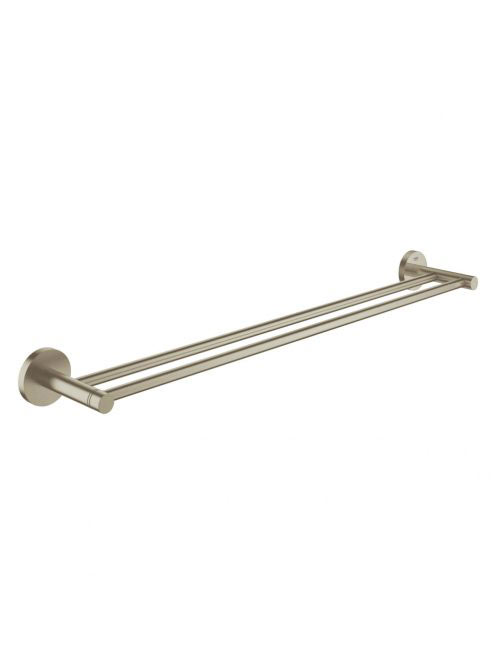 Grohe Essentials fali dupla törölközőtartó, szálcsiszolt nik