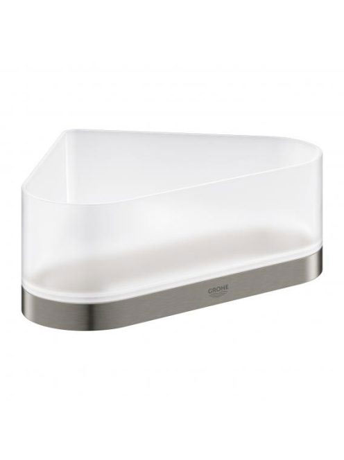 Grohe Selection sarok tusfürdő tartó, szálcsiszolt grafit 41