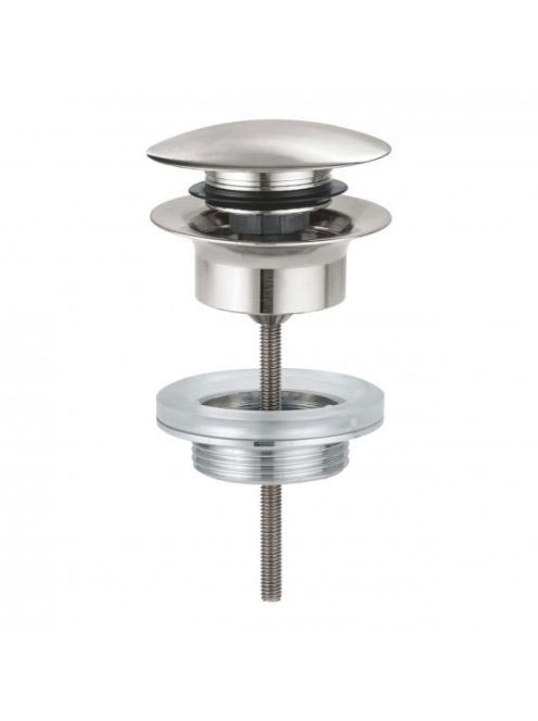 Grohe Click-Clack leeresztőszelep túlfolyós mosdókhoz, rozsd