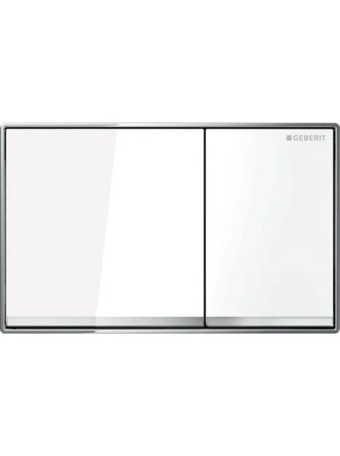 Geberit Omega60 működtetőlap 2 mennyiséges öblítéshez, fehér