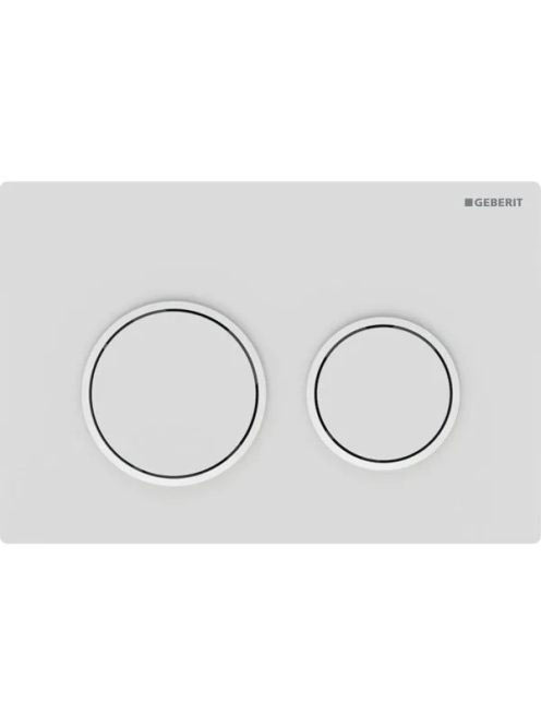 Geberit Omega20 működtetőlap 2 mennyiséges öblítéshez, easy-