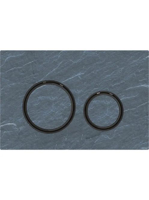 Geberit Sigma21 működtetőlap, 2 mennyiséges öblítéshez, must