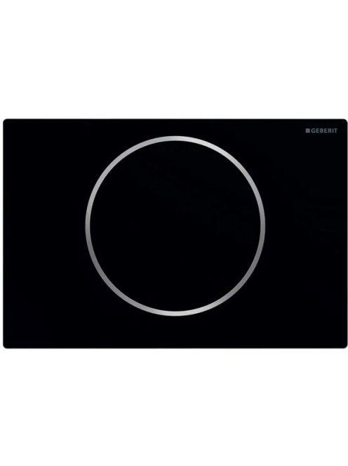 Geberit Sigma10 nyomólap, öblítés-stop működtetésű, matt fek