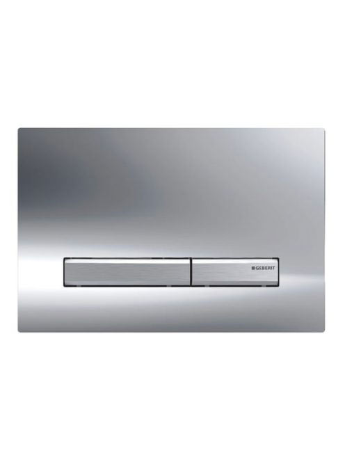 Geberit Sigma50 működtetőlap 2 mennyiséges öblítéshez, króm