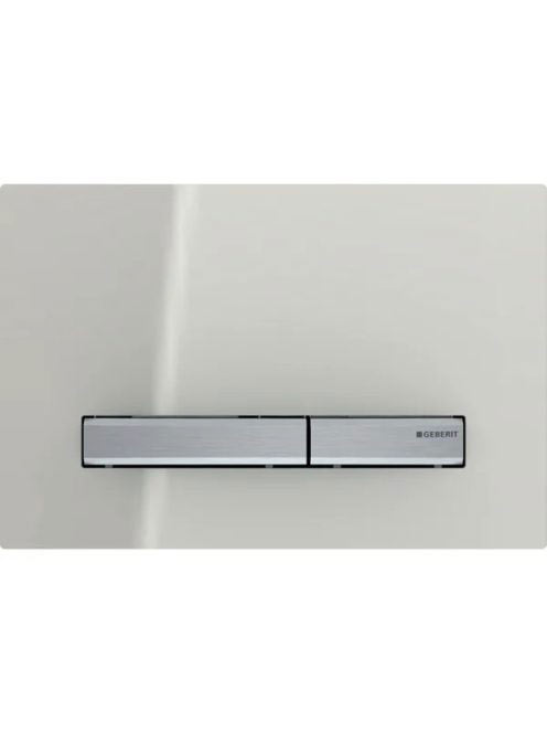 Geberit Sigma50 működtetőlap, 2 mennyiséges öblítéshez, króm