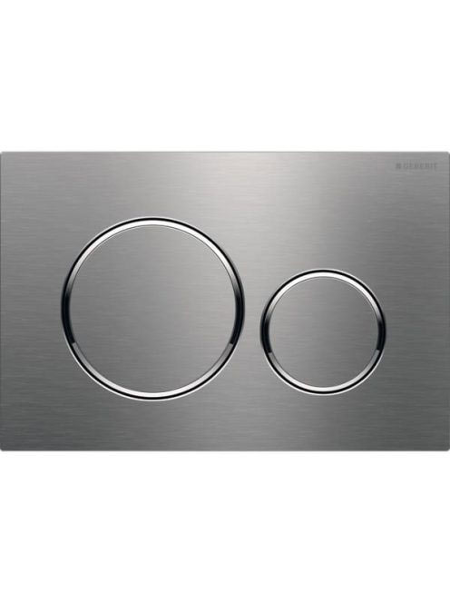 Geberit Sigma20 nyomólap szálcsiszolt 115882SN1 (115.882.SN.