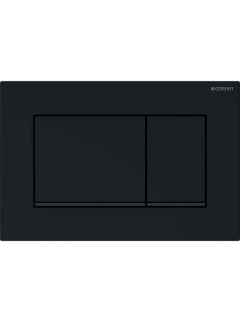 Geberit Sigma30 működtetőlap, 2 mennyiséges öblítéshez, feke